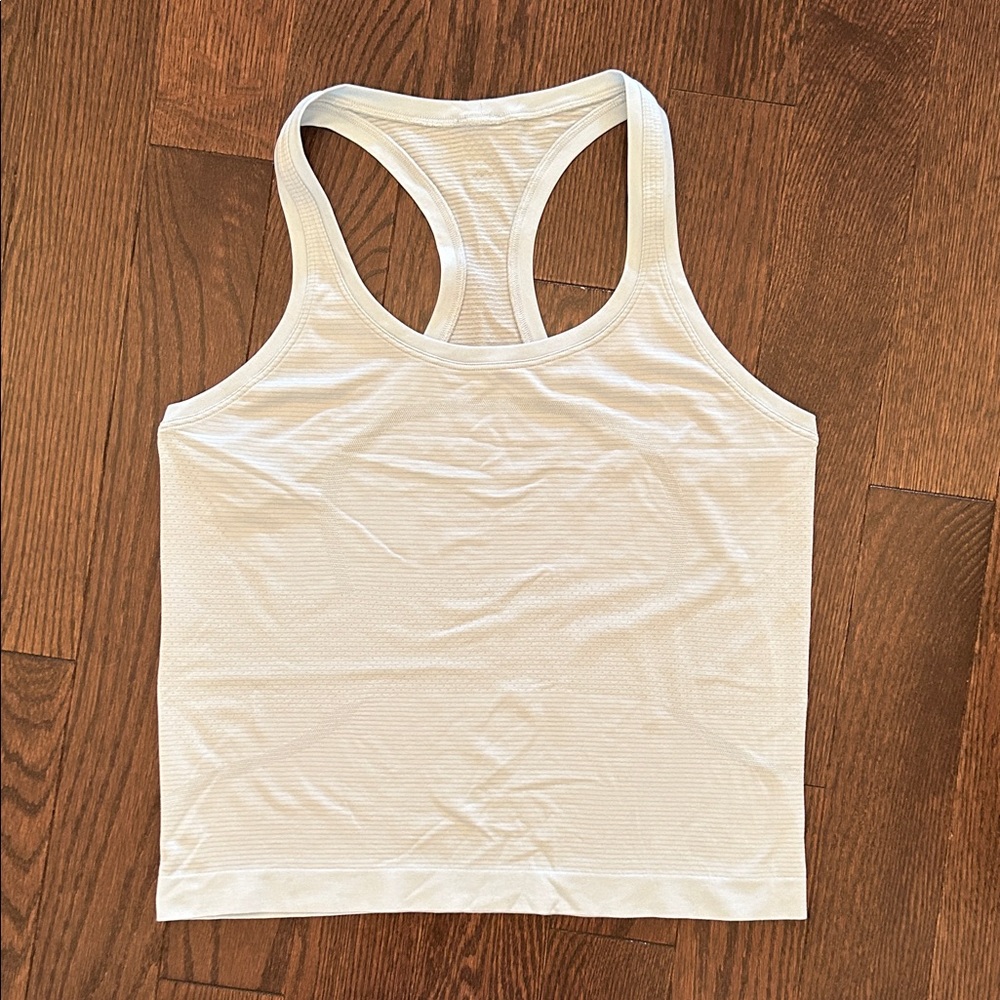Lululemon light blue Racerback Tank Top size 8